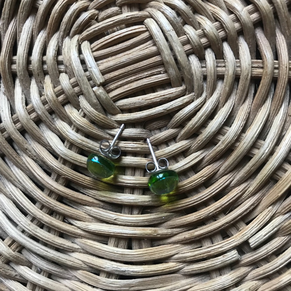 Hand made Glass Studs